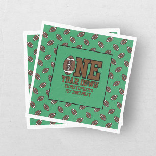 Voetbal Eerste Jaar Jongens Verjaardagsfeestje 1e  Servet