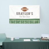 Voetbal Eerste Jaar Verjaardag Spandoek (Beurs)