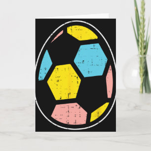 Voetbal Ei Grappig Pasen Sport Voetbal Speler Ga Kaart