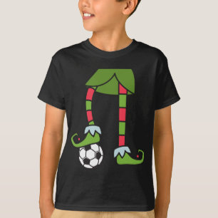 Voetbal Elf Kerstmis Pyjama T-shirt