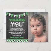 Voetbal Elke pagina Foto van de volgende dag Bedankkaart (Voorkant)