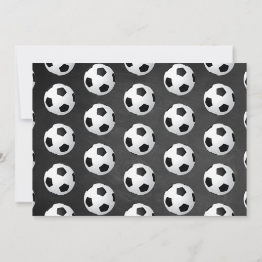 Voetbal Elke pagina Foto van de volgende dag Bedankkaart (Achterkant)