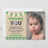 Voetbal Elke pagina Foto van de volgende dag Bedankkaart (Voorkant)