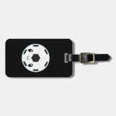 voetbal Emoji Bagagelabel (Voorkant horizontaal)