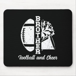 Voetbal En Cheer Broer Cheerleading En Voetbal B Muismat