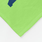 Voetbal en Cheer Game Day Fleece Deken (Hoek)