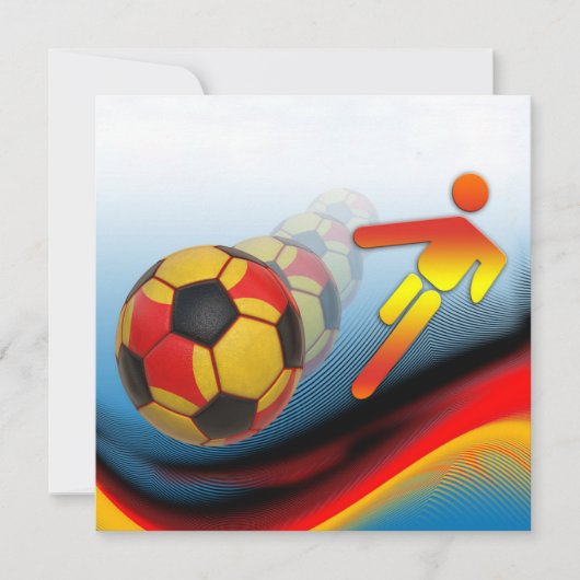 Voetbal en Football Dynamics Kaart (Voorkant)