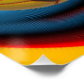 Voetbal en Football Dynamics Poster (Hoek)