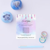 Voetbal- en glitterhuisdieren flyer (Enkel)