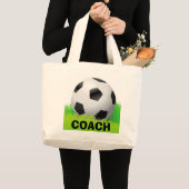 voetbal- en lakontwerp-canvas tas (Voorkant (product))