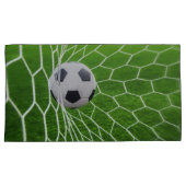 voetbal- en nettogedeelte van proefgevallen kussensloop (Voorkant-Rechts)