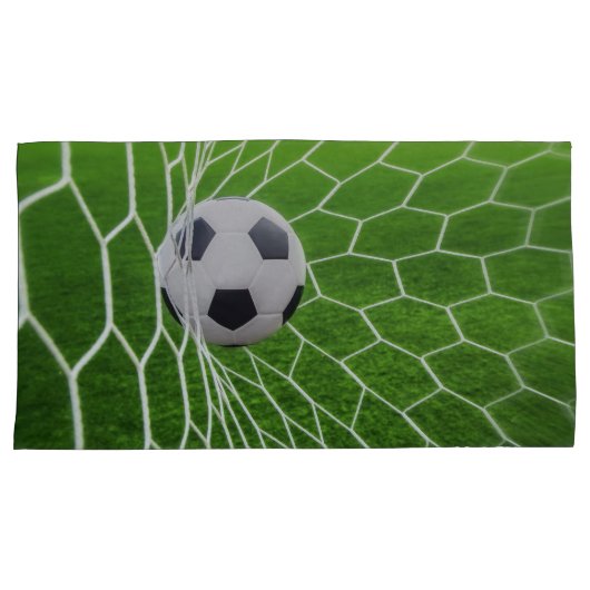 voetbal- en nettogedeelte van proefgevallen kussensloop (Voorkant-Rechts)