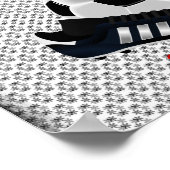 Voetbal- en reinigingsPoster Poster (Hoek)