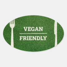 Voetbal- en rugby stijl vegan vriendelijke Sticker