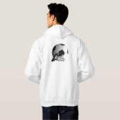 Voetbal en schoenen, hoodie (Achterkant volledig)