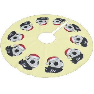 Voetbal- en schoenkerstmis kerstboom rok