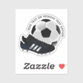 Voetbal en schone sport sticker (Vel)