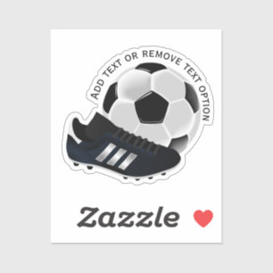 Voetbal en schone sport sticker