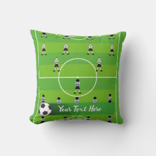 Voetbal en team kussen