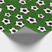 Voetbal- en veldpapier voor verpakkingsdoeleinden cadeaupapier (Hoek)