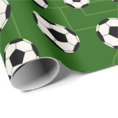 Voetbal- en veldpapier voor verpakkingsdoeleinden cadeaupapier (Rol Hoek)