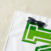 Voetbal en veldpitch Football Strandlaken (In situ)