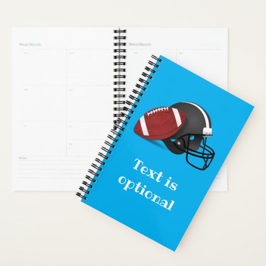 Voetbal en Voetbalhelm Planner (Display)