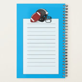 Voetbal en Voetbalhelm Planner (Achterkant)