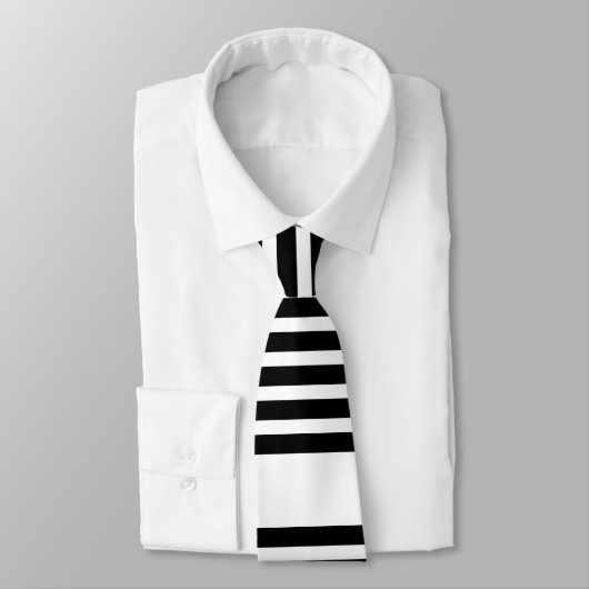 Voetbal en zwarte witte strepen stropdas (Gebonden)