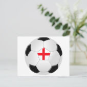 Voetbal - Engeland Briefkaart (Staand voorkant)