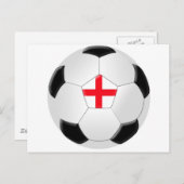 Voetbal - Engeland Briefkaart (Voorkant / Achterkant)