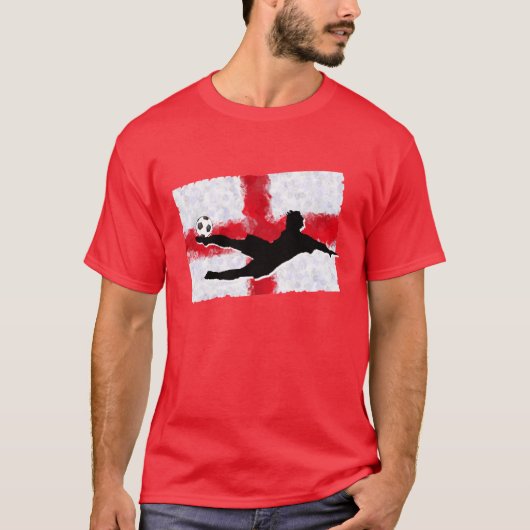 Voetbal-Engeland T-shirt (Voorkant)