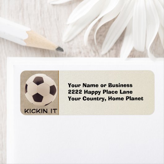 Voetbal Etiket (Insitu)