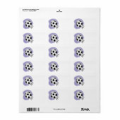 Voetbal Etiket (Full Sheet)