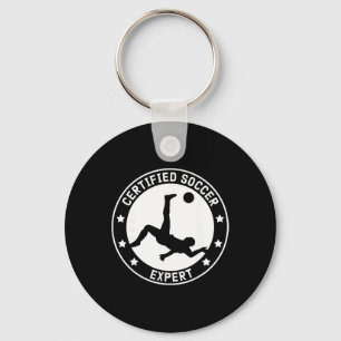 Voetbal Expert Voetbalspeler Sleutelhanger