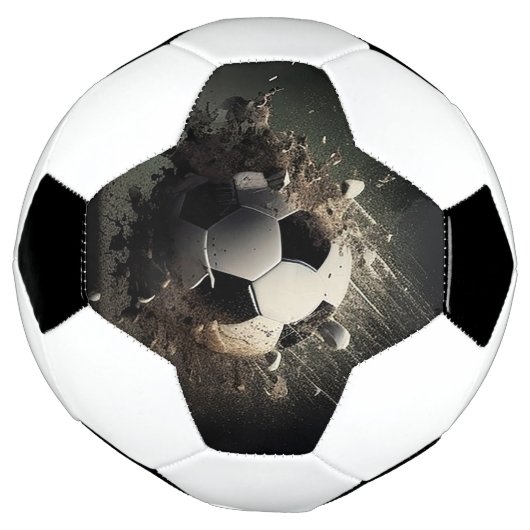 Voetbal exploderen (Gedraaid)