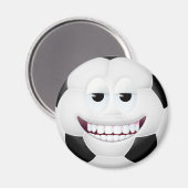 Voetbal Face 2 Magneet (Voorkant / Achterkant)