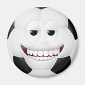 Voetbal Face 2 Magneet (Voorkant)