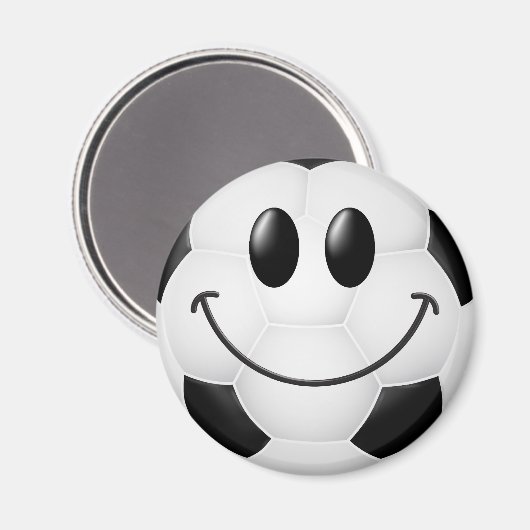 Voetbal Face Magneet (Voorkant / Achterkant)