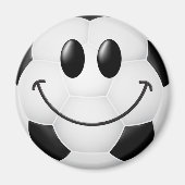 Voetbal Face Magneet (Voorkant)