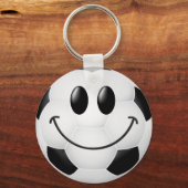 Voetbal Face Sleutelhanger (Voorkant)