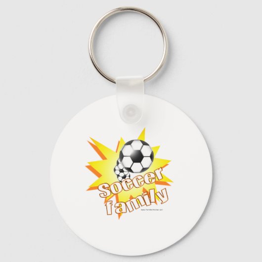Voetbal Familie Sleutelhanger (Voorkant)