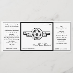 Voetbal Field Pass Zwart-wit Kaart