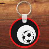 voetbal, fietsen. sleutelhanger (Voorkant)