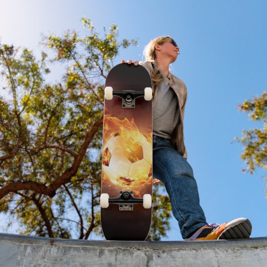 Voetbal Fire Skateboard (Buiten 1)