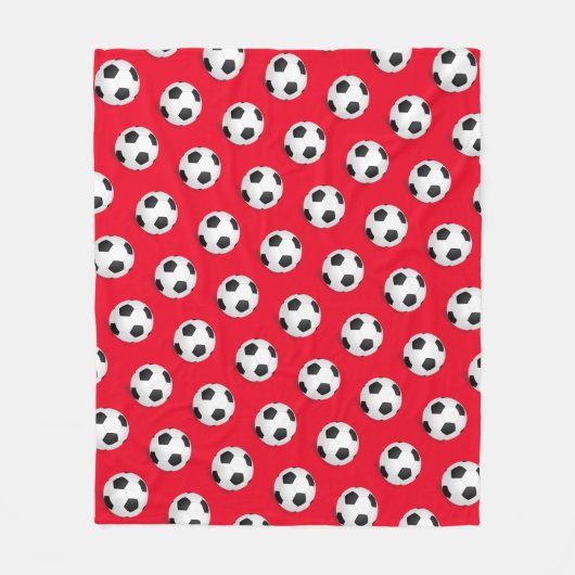 Voetbal Fleece Blanket (Voorkant)