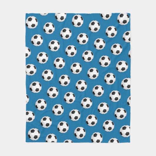 Voetbal Fleece Blanket (Voorkant)