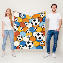 Voetbal Fleece Deken