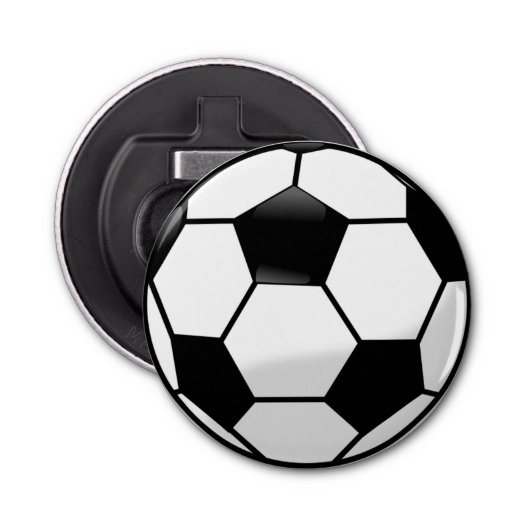 voetbal flesopening button flesopener (Voorkant)