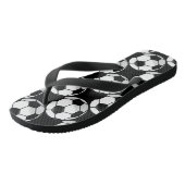 Voetbal Flippity Flops Teenslippers (Schuin)